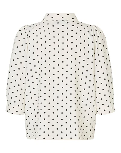 Lollys Laundry - BonoLL Skjorte - Dot Print